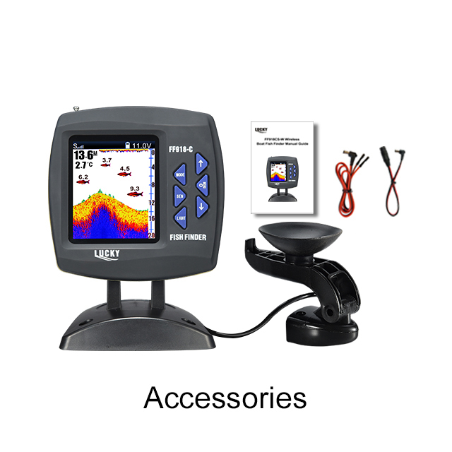 Lucky fish finder FF918CST kayak fish finder jon boat fish finder